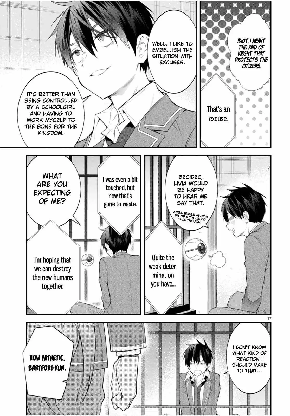 Otome Game Sekai wa Mob ni Kibishii Sekai Desu Chapter 48 17